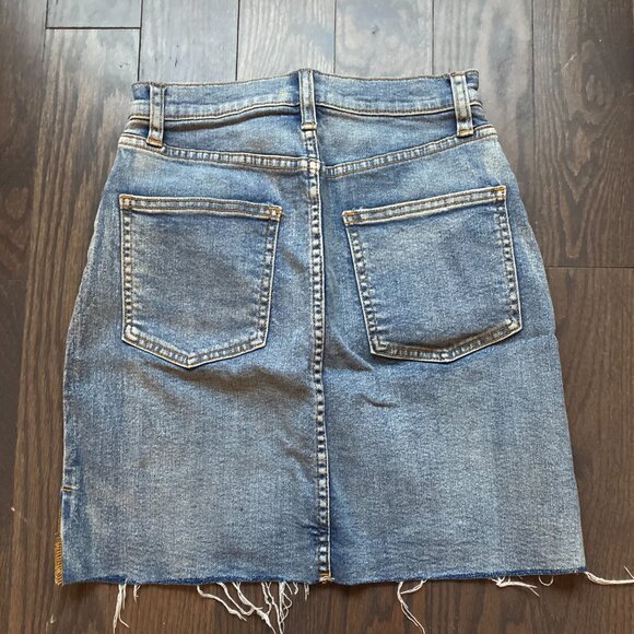 Aritzia Wilfred Free Denim Skirt - Picture 2 of 3